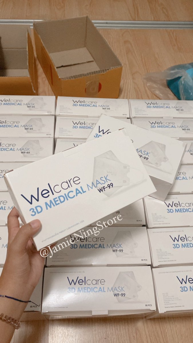 jamieningstore's tweet photo. #หน้ากากอนามัย #พร้อมส่ง

Mask Welcare​
🥞 ทรงเกาหลี 3D
🥞 1 กล่อง 50 ชิ้น 180.-
🥞 แบ่งขาย 25 ชิ้น 100.-

💌 ค่าส่ง​ 40฿ 🛺💨
สนใจ DM ได้เลยนะคะ

✅ มีทุกสี (ขาว,ดำ,เบจ,เทา)
✅ ของมีจำนวนจำกัด

#welcare #WelcareMask 
#หน้ากากอนามัยทางการแพทย์
#คนละครึ่งเฟส4 #คนละครึ่ง https://t.co/VmwL3437OP
