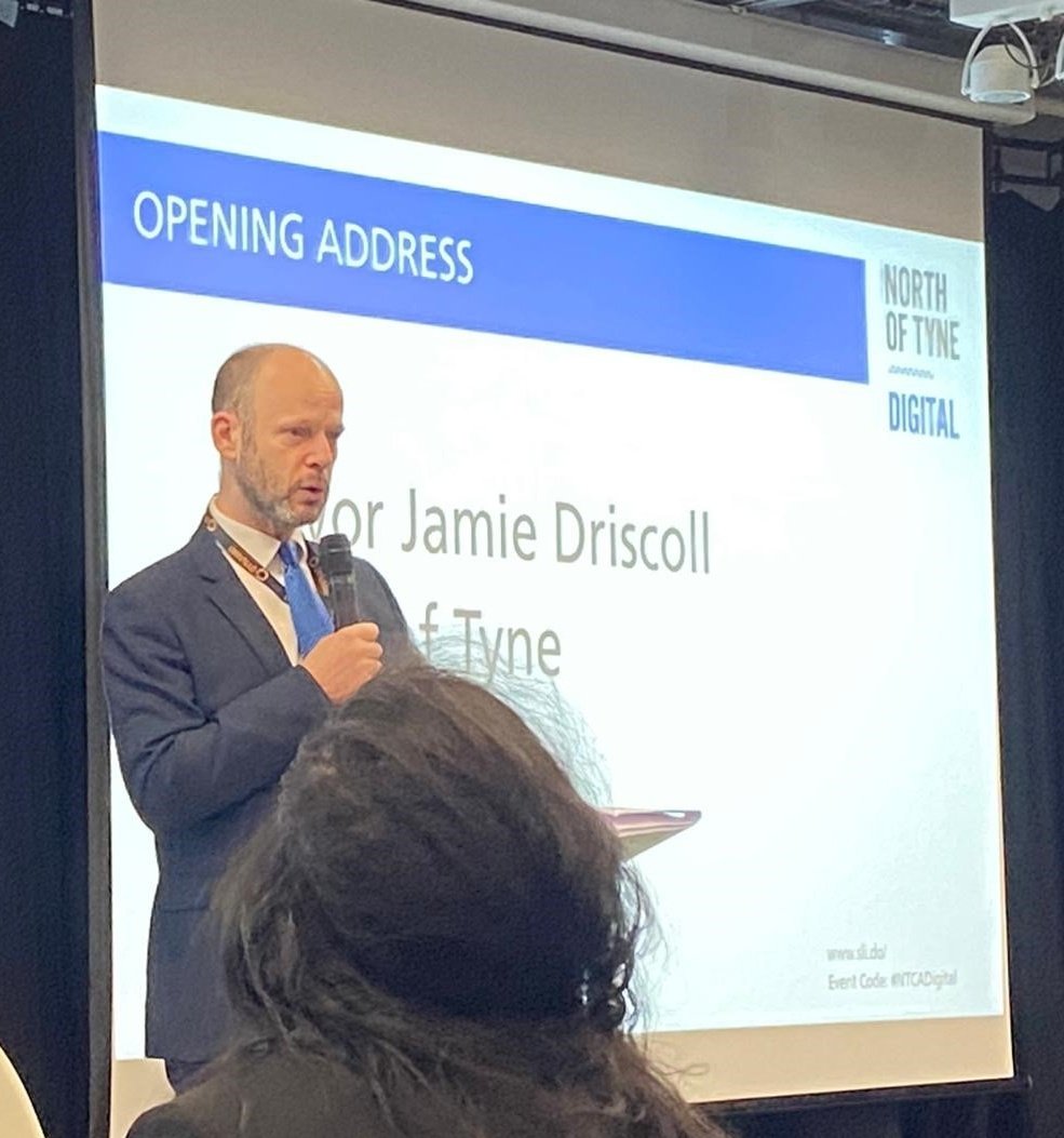 Great to meet and connect with #NTCADigital ecosystem today @MayorJD and in particular meet some of the <a href="/DigiPathfinders/">Digital Pathfinders</a> team who have great feedback on their support to #Digital #SMEs 

So much potential, exciting times