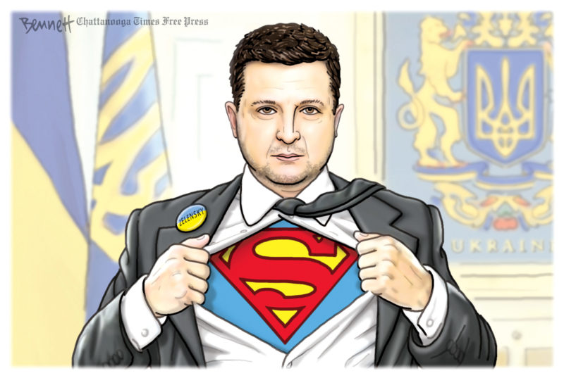 Volodymyr Zelensky is no ORDINARY politician via @BennettCartoons @SoldierofResist @pianotinkler @kamimagic @AuntMichelle77 @greggschuder @AndiePG @NancyIndeed @carlyinNJ @apathetic_NY @barrett_mickey @DLearmont1 @hultmark_mark @lmakowski3 @GalvinAlmanza @AngelaDHillis