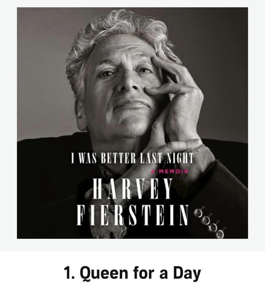 Adam Starr (@adamstarr) on Twitter photo Since I was 11 year old boy who loved
“Mrs  doubtfire”
I have found out who this man is & the work he has put into creating and making this world a more colourful & happier place!
This isn’t just an autobiography
it’s a gift !
Thank you
<a href="/HarveyFierstein/">Harvey Fierstein</a> ! ♥️ Since I was 11 year old boy who loved
“Mrs  doubtfire”
I have found out who this man is & the work he has put into creating and making this world a more colourful & happier place!
This isn’t just an autobiography
it’s a gift !
Thank you
<a href="/HarveyFierstein/">Harvey Fierstein</a> ! ♥️