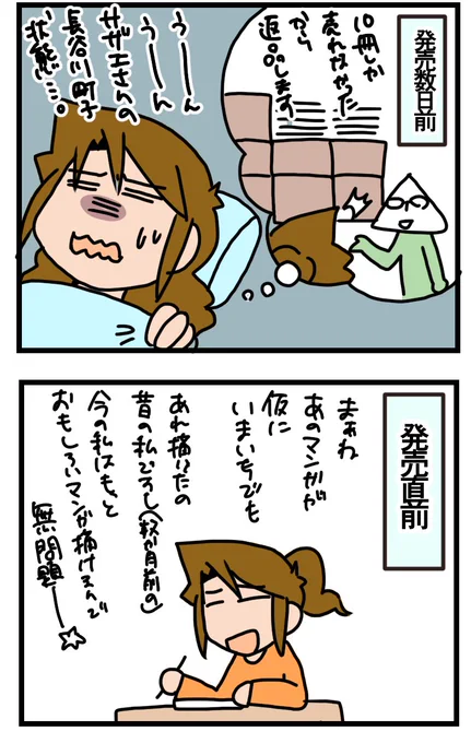 新刊発売前の心理状態 