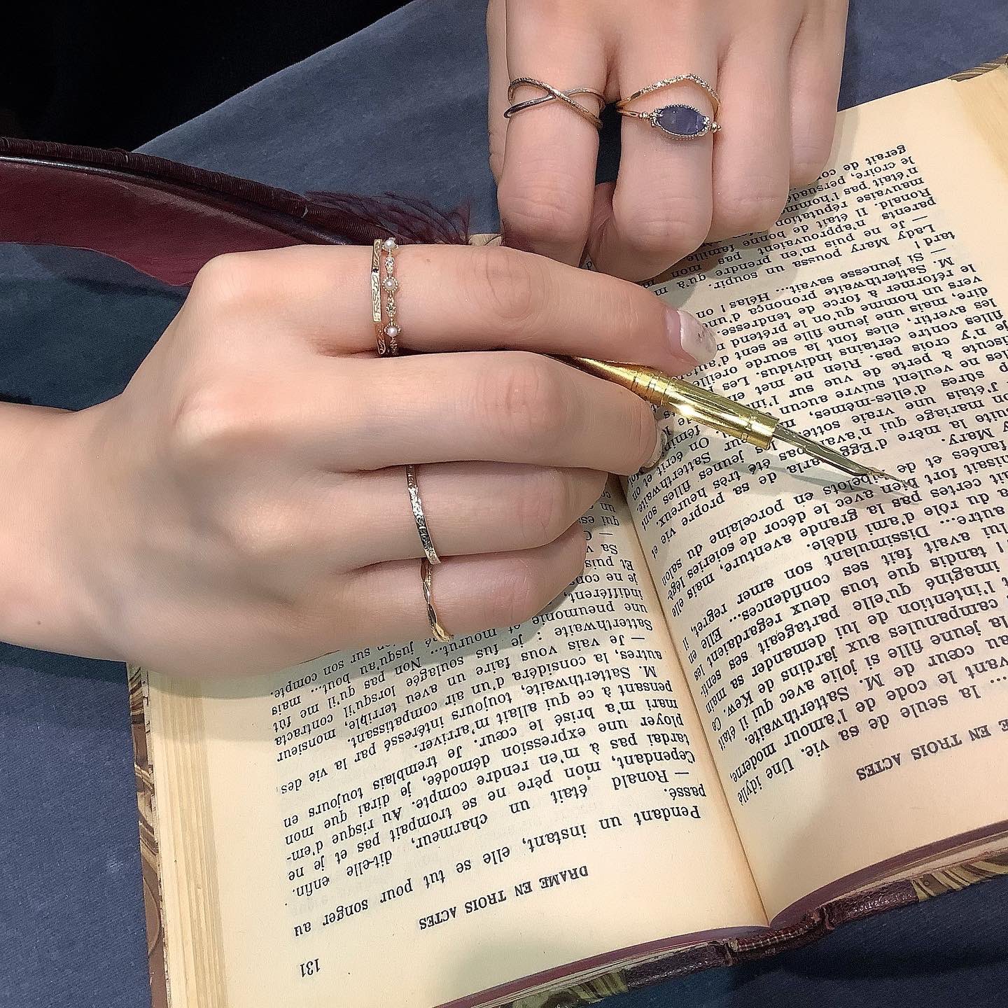 agete アガット リバーシブル リング 