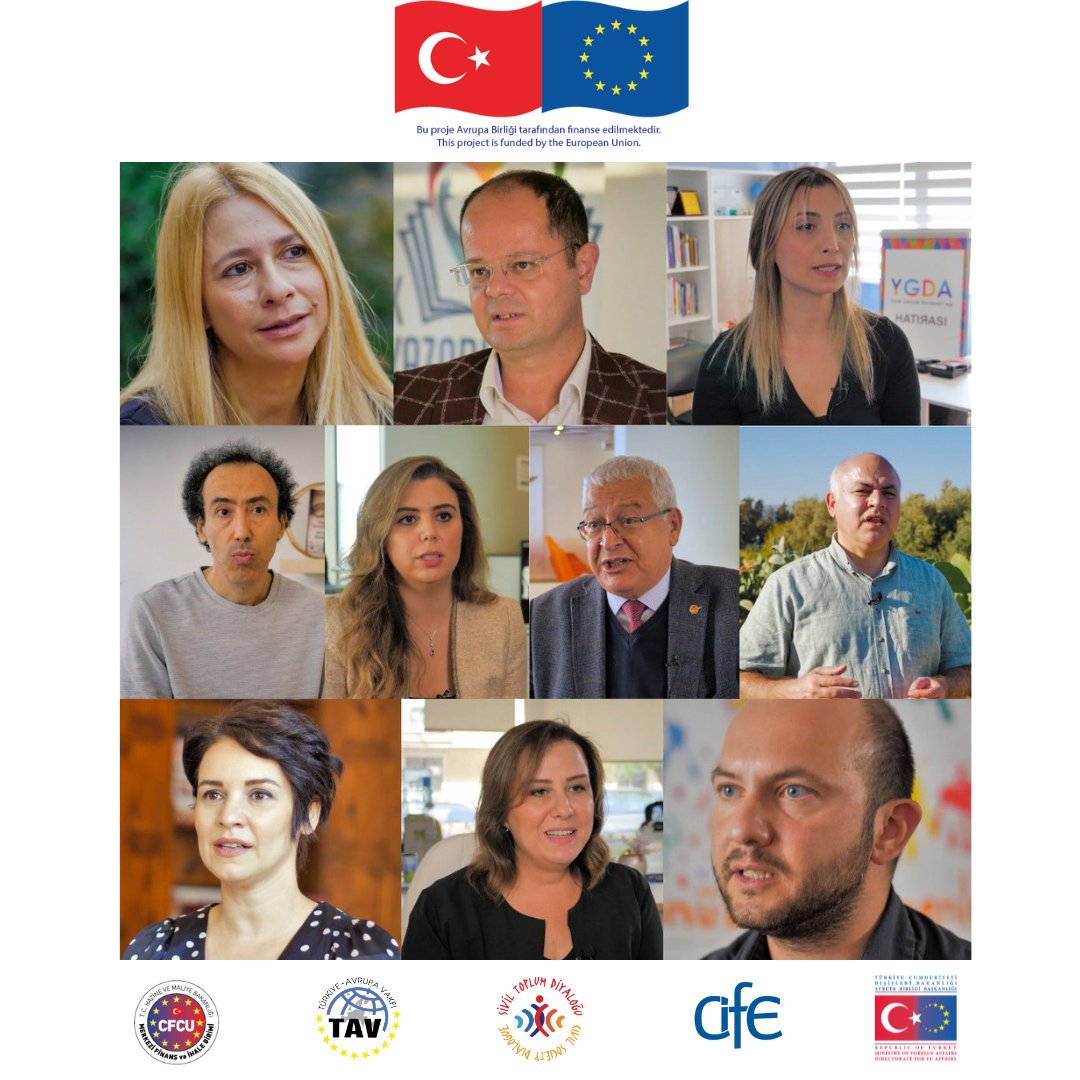 Sivilog's tweet photo. AB desteğiyle hayata geçirilen 10 projeyi videolaştırdık! Kurum temsilcileri hibe programları kapsamında gerçekleştirdikleri uygulamaların detaylarını izleyicilerle paylaştı. 10 iyi proje uygulamasının videolarına https://t.co/EmhqjF9HOL adresinden erişebilirsiniz. #sivilog https://t.co/cYJFzSmgId