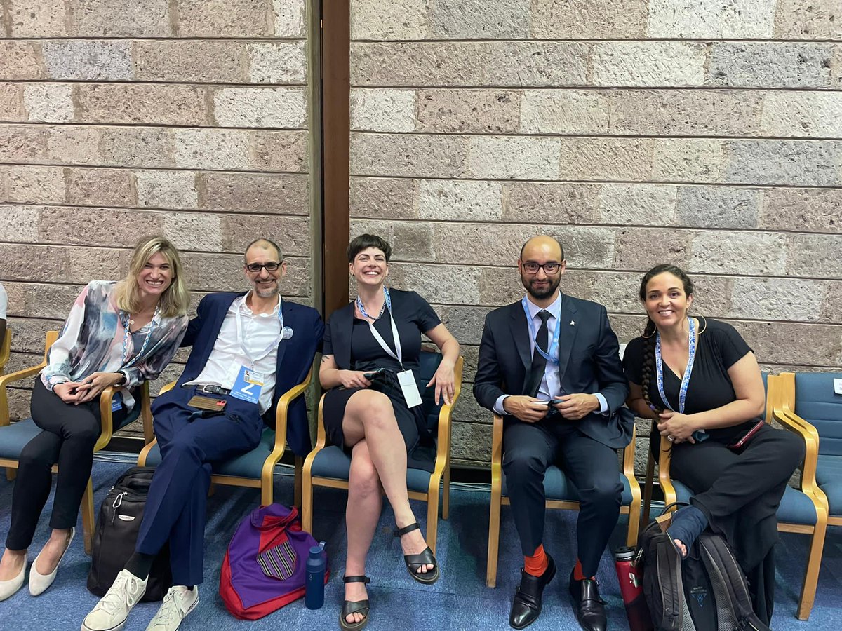 Waiting for that gavel moment and looking fresh at #UNEA5 💅 Honestly I can't imagine a better group to do all nighters and snack runs and late night whiskey debriefs with. We are all rooting for the #PlasticsTreaty resolution to be adopted 🤞
