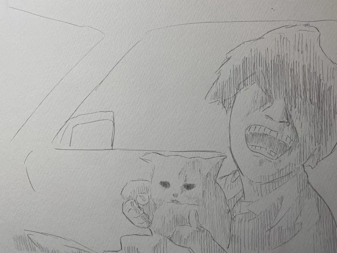猫を抱っこした後に自分が猫アレルギーなことを思い出した米津玄師 