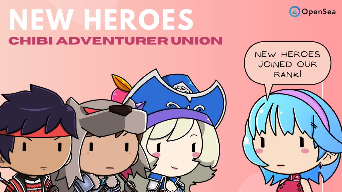 Chibunion's tweet photo. If you love Chibi Characters, please look at our collection on https://t.co/XJFUZgcP3u 🚨
We are going to mint new heroes 🥰🚨

#NFT #NFTs #NFTCommunity #NFTJPN #nftart #NFTProject https://t.co/KG3qZcGORo