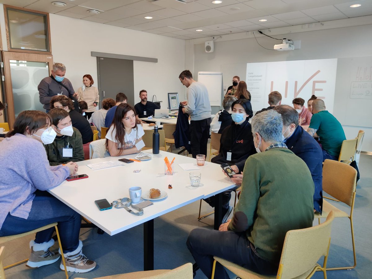 grupogureak's tweet photo. Gureak participa en la primera movilidad del proyecto #TFIT de @EUErasmusPlus con los socios finlandeses #luovi y #live, los austriacos #atempo y los eslovenos #cirius https://t.co/7rJIwLL4Qx