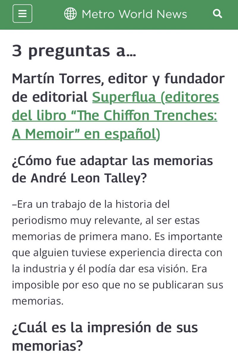 camilogvillegas's tweet photo. Desde @Metro_WorldNews @LuxAndLan firmó este artículo #ALT con las voces @Weegecruz @EdSuperflua convergencias creativas y reflexivas ✊🏻❤️‍🔥

¡Quiero llevar esto a más! 😏😉 

📍 https://t.co/AIYXuNZjt3 https://t.co/MZZRS2vEbp
