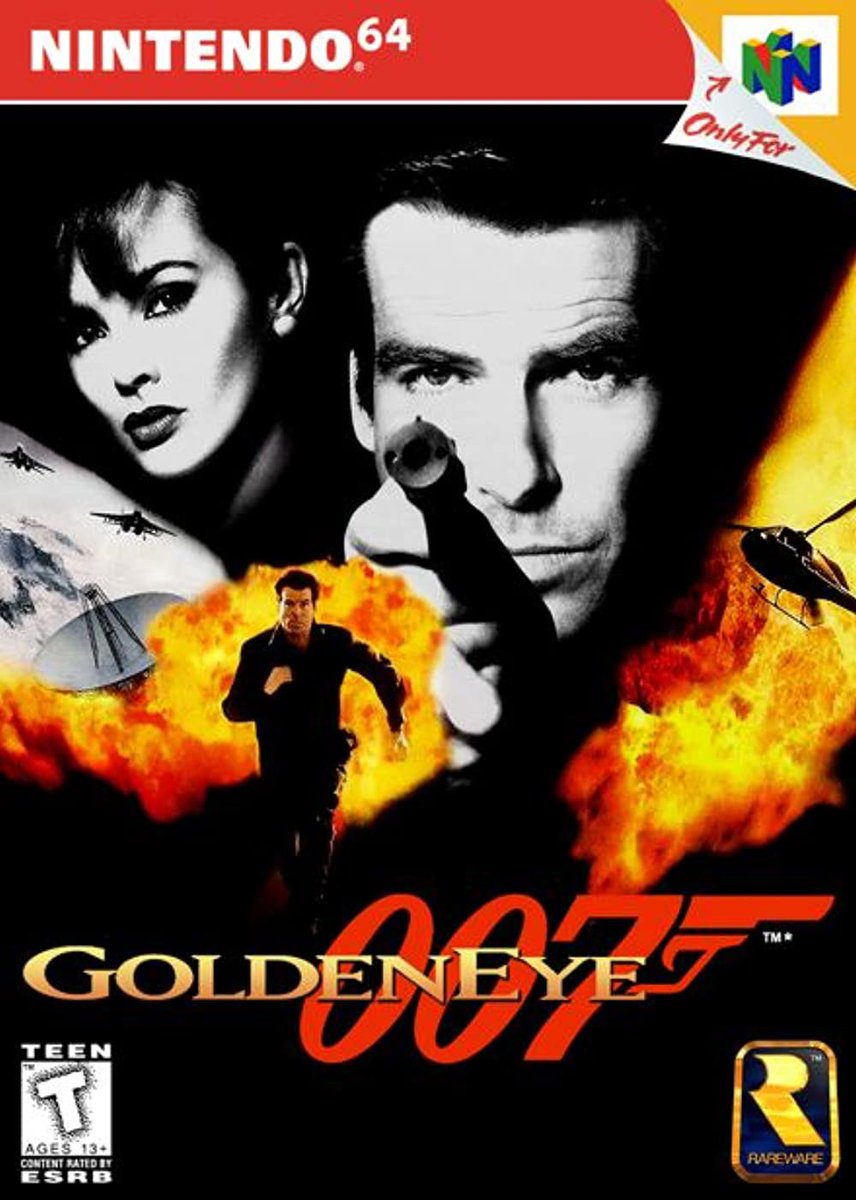 SBMadeitX's tweet image. Hands down 007 Goldeneye for 64. Best multiplayer game ever! What’s your childhood game/poison?  #twitch #twitchstreamer  #gamer #TwitchPartner
