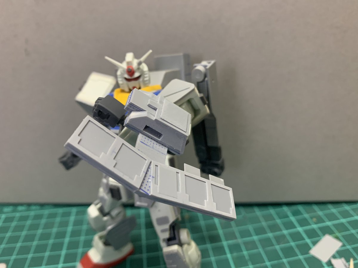 Ricech_'s tweet photo. 千年パズルに興奮した勢いでデュエルディスク作った
#ガンプラはどんな自由な発想で作ってもいいんだ 
#遊戯王 https://t.co/5mVKdbJd8j