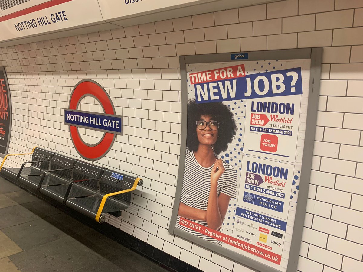 Have you seen our new posters dotted around the London underground!?
 
The London events are right around the corner, starting things off in Westfield Stratford next week! Don’t worry, there is still plenty of time to prepare.
 
To sign up for FREE, visit: londonjobshow.co.uk