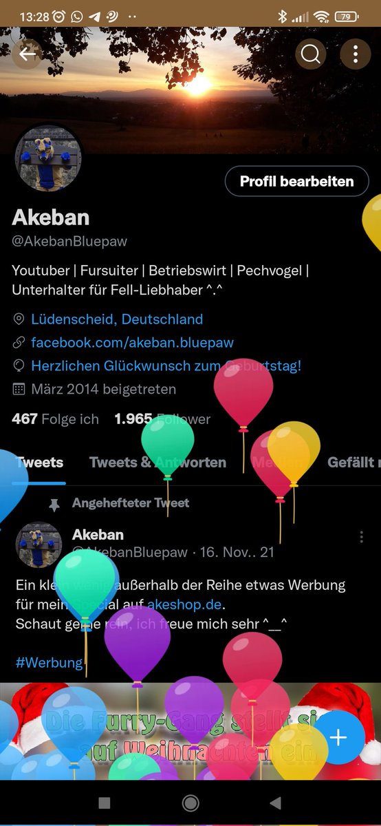 Akeban Bluepaw @Furizon @PurpleClouds tweet media