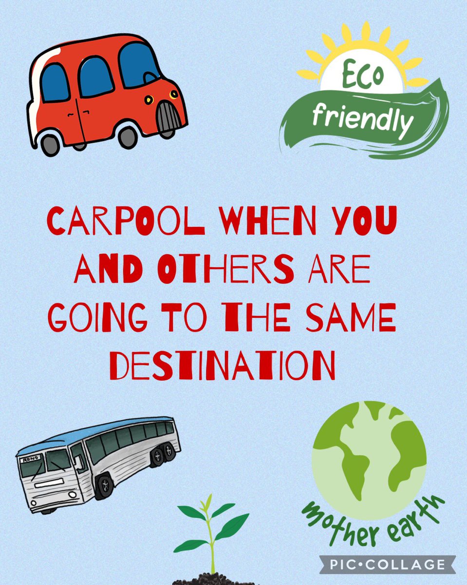 savetheearth704's tweet photo. reducing the amount of cars used everyday is great for the planet! #carpool #sharingiscaring #environment https://t.co/aR2oH92qmP