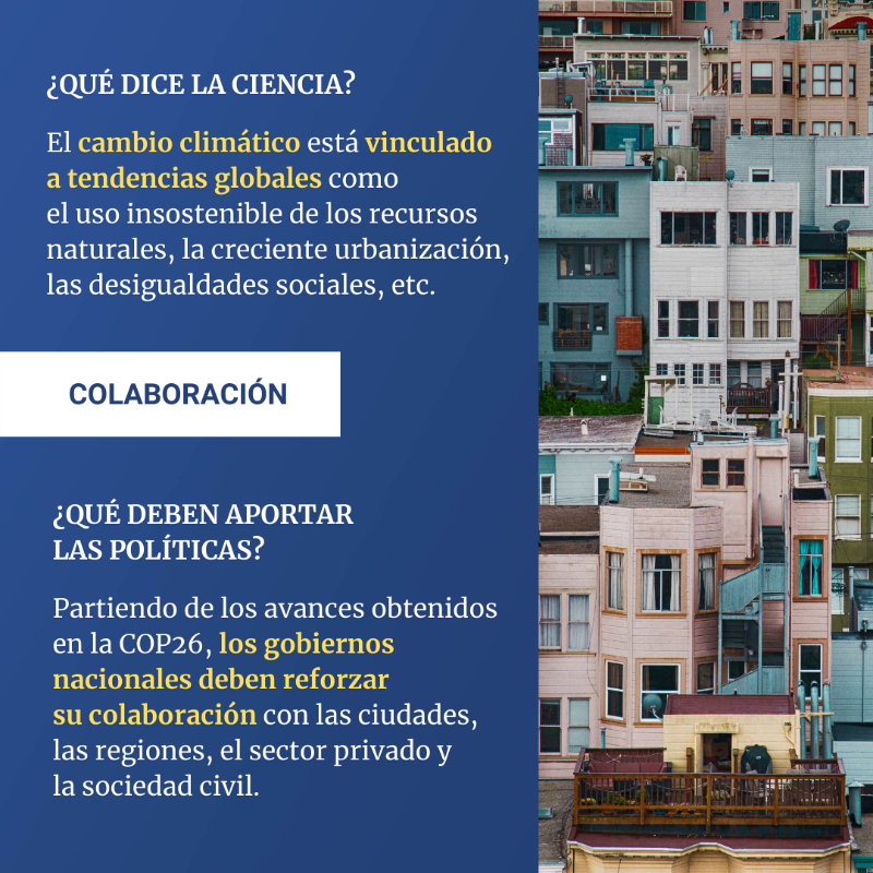 CMNUCC's tweet photo. El @IPCC_CH ha publicado esta semana un informe en el que se ofrece al mundo la visión más detallada de los efectos de la #CrisisClimática hasta la fecha.

Lee algunas de las conclusiones aquí 👇
