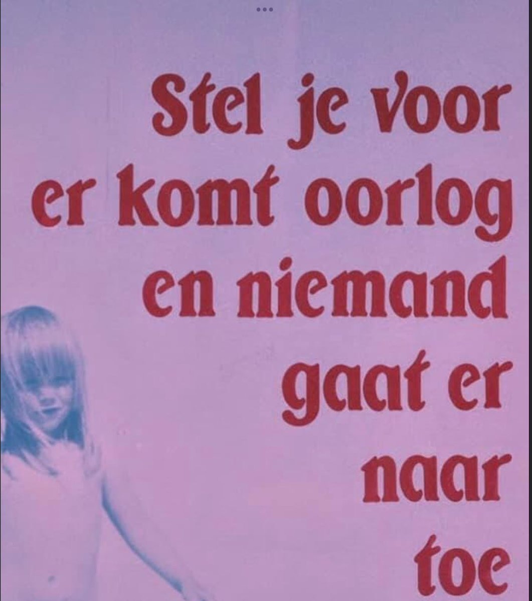 Stel er komt oorlog en niemand gaat er naar toe.

Stel dat we de oorlog niet meer leren en niet meer naar geweld berichten kijken en luisteren.

Trouwens, welk nieuws is nog echt betrouwbaar?

#LiefdeFaaltNooit #watiswaar #MSM #neutraal #vrede #letloverule #thetruthwillsetyoufree