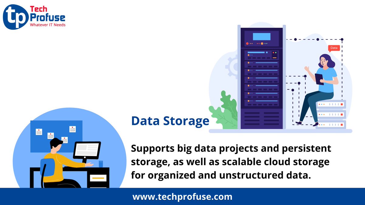 techprofuse's tweet image. Are you looking for Data Storage services to grow your business? Choose TechProfuse that provides Data Storage services that support Big Data projects and storage.
#bigdatatechnologies #BigData #bigdataanalytics #datastorage #datastorageservices