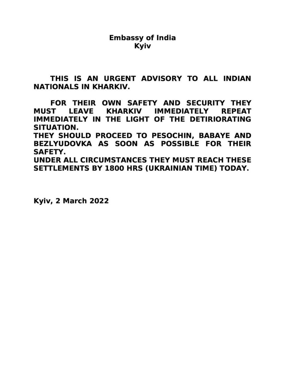 vlogkajadugar's tweet photo. Not being the priority, experiencing bullets from so near, and blasts nearby vokzal, air strikes, and then the news from embassy to leave kharkiv within a couple of hours. I think you understand our situation!!! 
@narendramodi @PMOIndia @HMOIndia @JM_Scindia https://t.co/RBebeR3nll