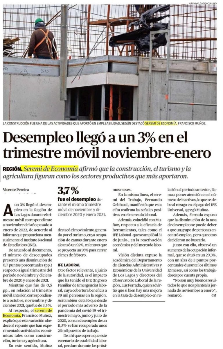 Seremi Economía Los Lagos tweet media