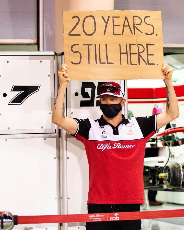 Luego de dos décadas, #KimiRaikkonen7 ya no estará en la grilla de partida #F1 sin Kimi