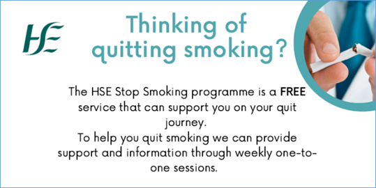 HSECHO7's tweet photo. #NoSmokingDay DSKWW stop smoking clinics are up and running for 2022. It is an important day if you are thinking of making positive health changes. 
Clinics are appointment based, for more info please contact Jose.Ayala@hse.ie or Aisling.Doherty2@hse.ie @HSEQuitTeam #NSD22 https://t.co/9wJZ4SaOqF