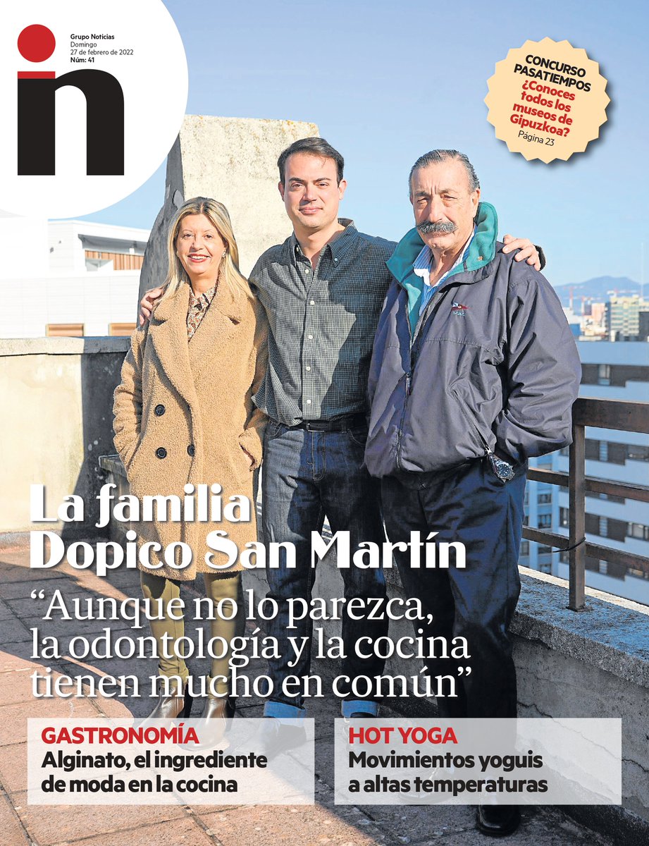 _InigoGomez_'s tweet photo. La familia Dopico San Martín nos abre las puertas de su casa en Pamplona para la revista IN

Cada domingo disponible en @deia_eus @NoticiasNavarra @NoticiasdeAlava y @NotGip 

#inrevista
https://t.co/EYCex23O1F https://t.co/fE1UxFH4qH