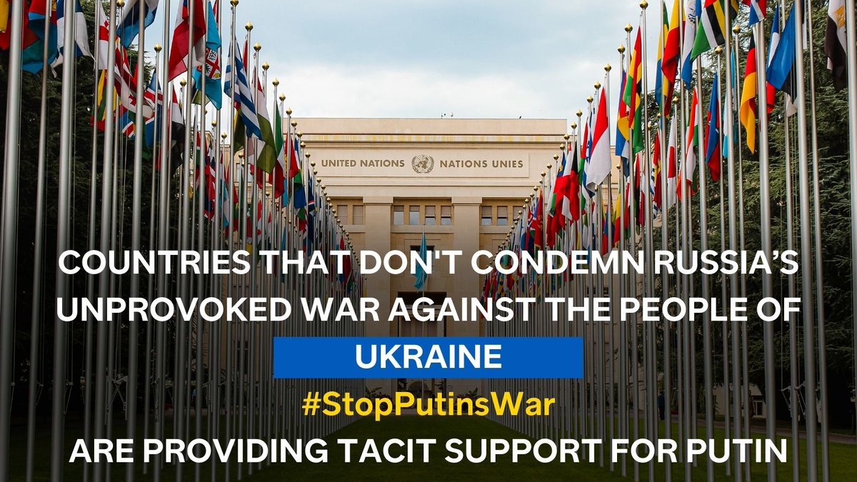 Please RT: Putin has unleashed devastating attacks on civilians in Ukraine. Dozens of Ukrainian children now lie dead due his actions. #UNGA must protect innocent Ukrainian lives and #StopPutinsWar by passing today's resolution.