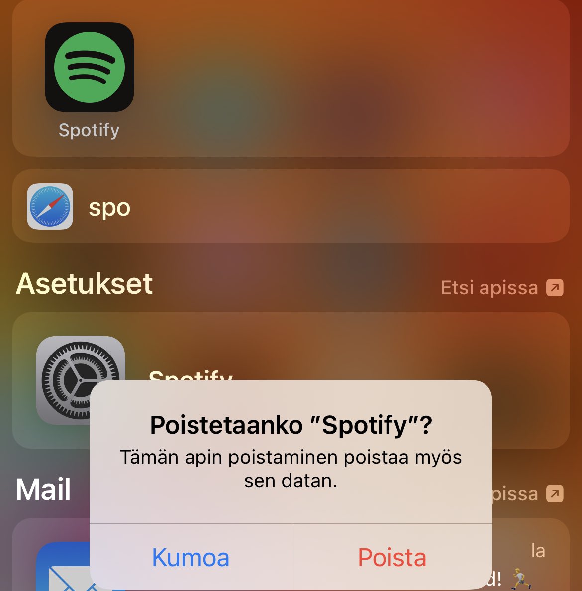 TeemuK9's tweet photo. Bye bye @Spotify Delete the app and tweet the picture. Spotify is not taking stand on the #RussianWarCrimes and is instead expanding in Russia as we speak #Spotifydeleted #UkraineCrisis https://t.co/ZFbagr04tt