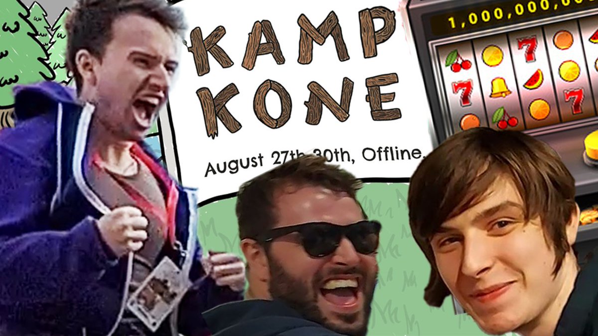 IT'S FINALLY HERE 
The Kamp kone vlog is out (Link in comment tweet)

I Went to the first UK Major in 2 Years
RT's mad appreciated on this one
