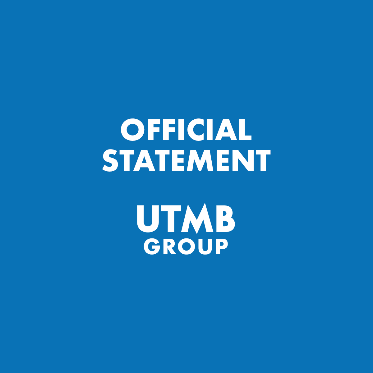 UTMBMontBlanc's tweet photo. UTMB Group statement concerning the situation in Ukraine
➡️ https://t.co/NKXeMhxi7H
UTMB Group : déclaration officielle concernant la situation en Ukraine
➡️ https://t.co/X3Win0ZORy https://t.co/KyiRSAz0y6