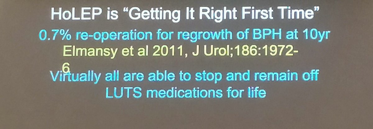 Eliminating pre-op TRUS, UDS and flexi, #HoLEP specifically, and #AEEP in general, provides the ideal surgical management option for #BPH patients esp. if coupled with #daycase team commitment and self-TWOC #patient #education <a href="/drtevaho/">Tev Aho</a> <a href="/NHSGIRFT/">Getting It Right First Time (GIRFT)</a> #UroSoMe <a href="/BAUSurology/">BAUS</a> #BAUSBPH