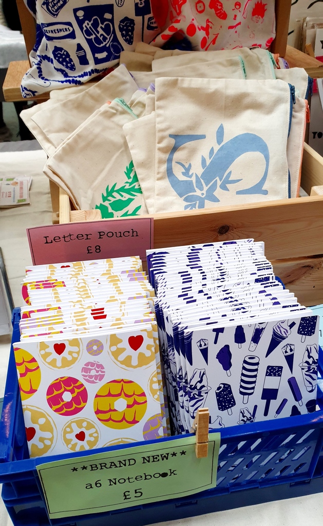 Today's #marchmeetthemaker is 'Brand Values' - it started off as being 'handmade', everything screenprinted &amp; made by me. However I've launched my first products not screenprinted by me, still sticking to my aim of creating products that are colourful and cheerful!