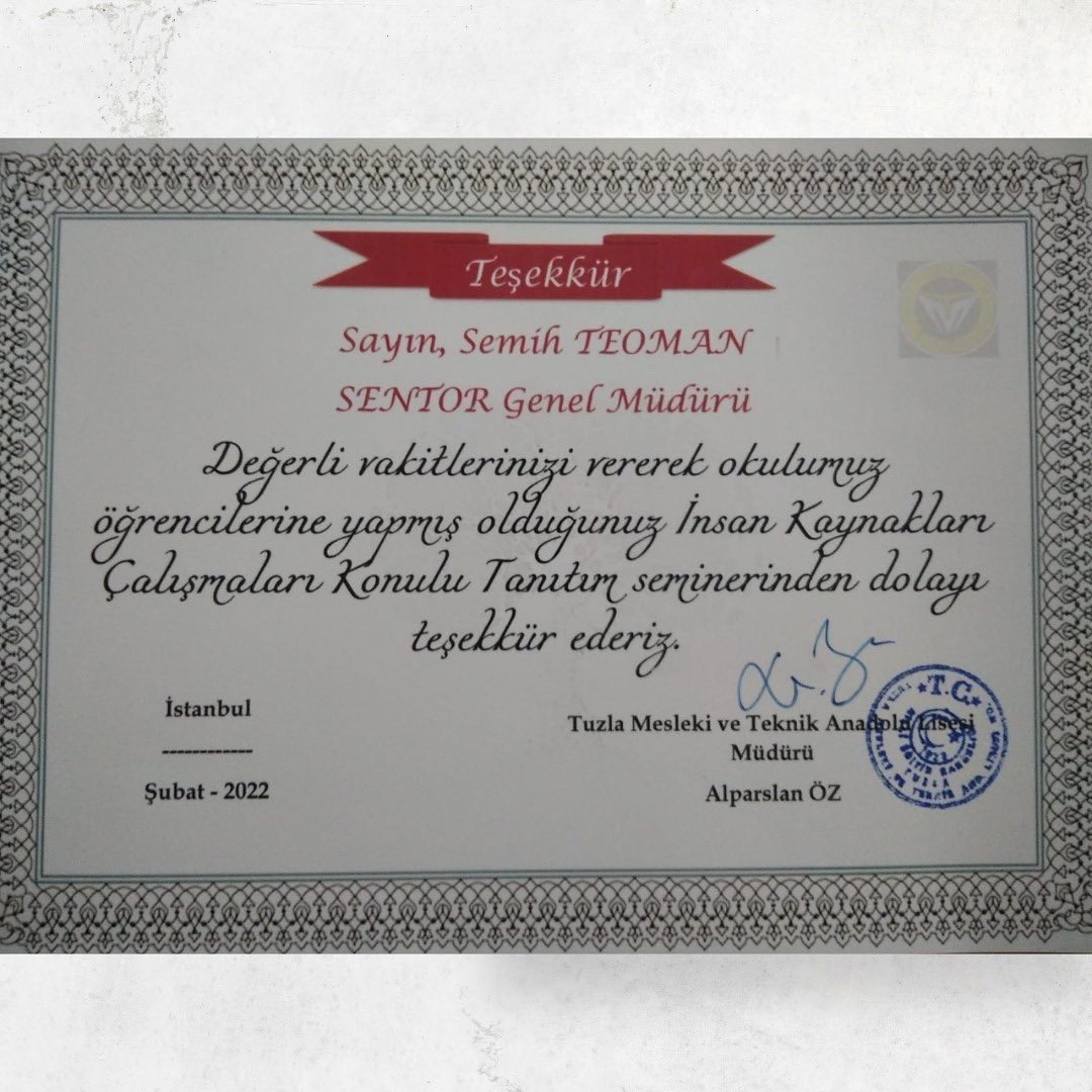 SentorAkademi's tweet photo. Genel Müdürümüz Semih Teoman tarafından gerçekleştirilen "Meslek ve Meslek Liselerinin Önemi" konulu seminerimizle, gençlerle bir araya geldik! Sentor olarak öğrencilerimizi önemsiyor, onları her zaman destekliyoruz!

#sentor #sentordanışmanlık #sentorakademi #akademi https://t.co/cRgvDtZXZR
