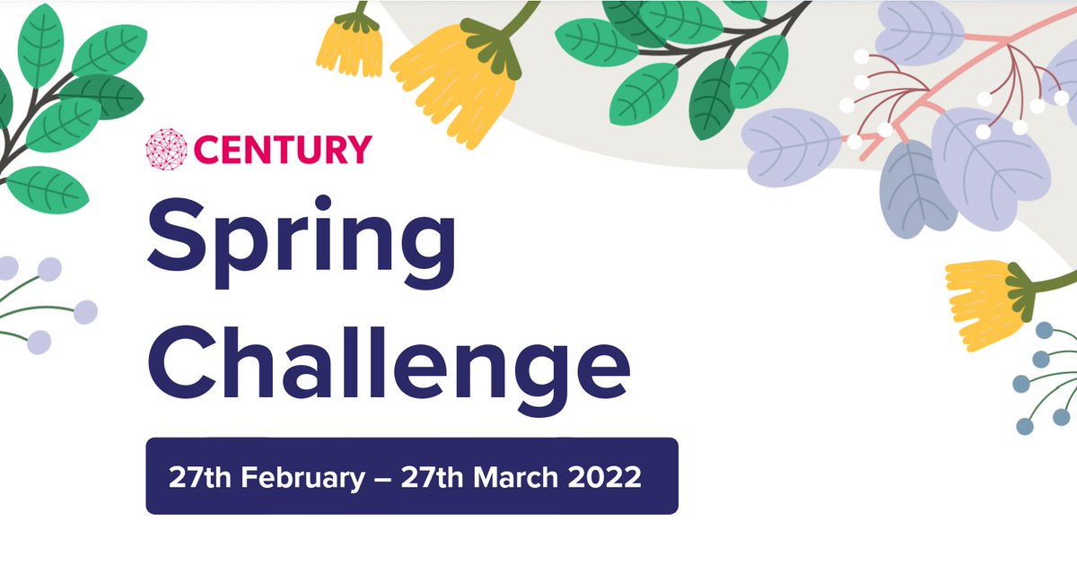 ThisIsCentury's tweet photo. The #CENTURYSpringChallenge started this week!

Remember to keep us updated on your progress by using the #CENTURYSpringChallenge hashtag – we'd love to know how your school is getting on 🤞 https://t.co/KZbZsNoFP0