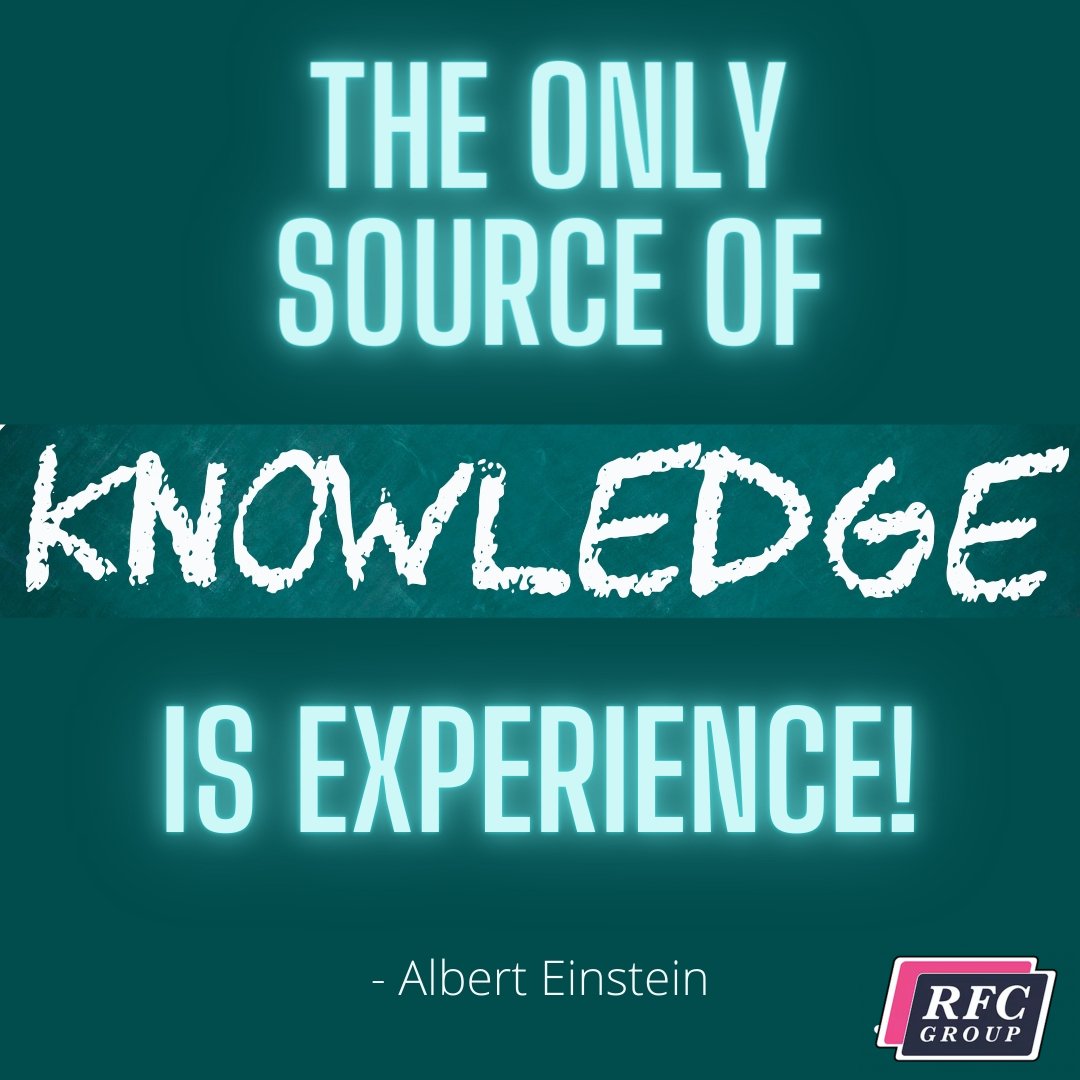 rfcstaffing's tweet image. You can have it figured out mentally, but there&apos;s no replacement for just jumping in and doing it! #learnbyexperience