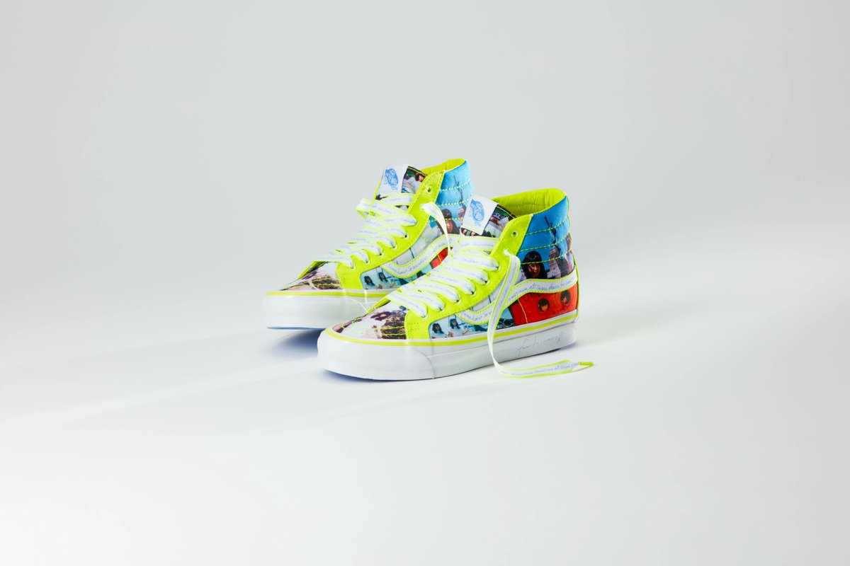hanonshop's tweet photo. Vans Vault UA OG SK8-Hi LX x Fumiko Imano launches via an ONLINE RAFFLE which will be live until Thursday 3rd March 12:00GMT 
#hanon #vansvault 
https://t.co/bVBfgTIDVa https://t.co/dnBzmXghGA