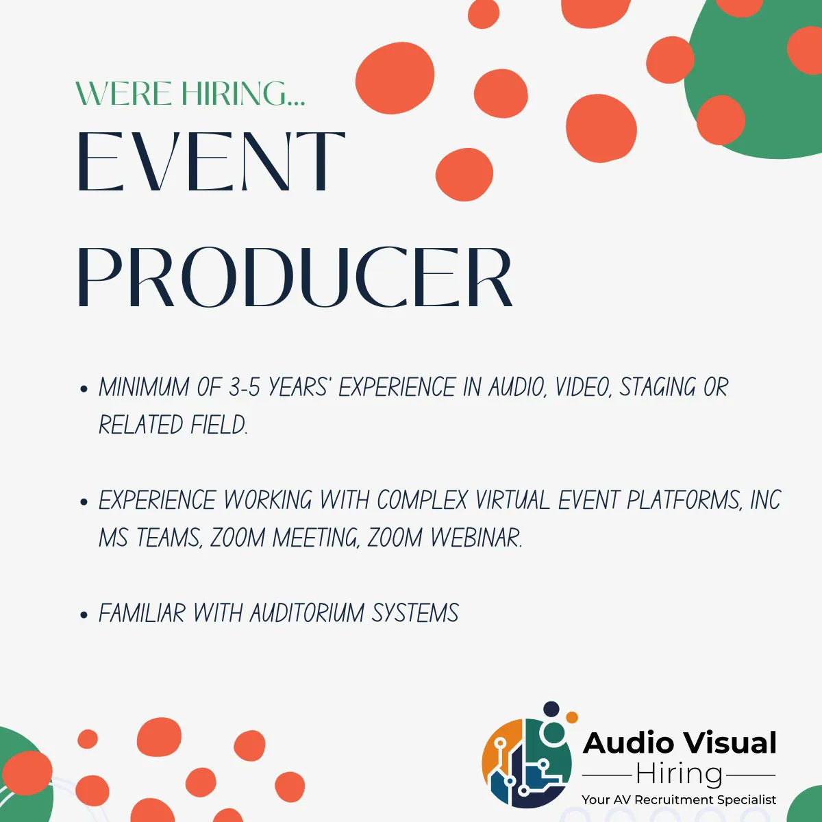 Audiovisualhiring on Twitter: 