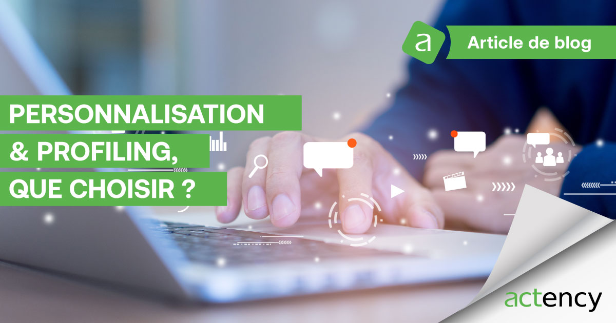 Actency's tweet photo. Connaissez-vous la dernière tendance en matière de création de contenus ? Notre expert vous dévoile tout : personnalisation &amp; profiling, que choisir ? 👉 https://t.co/rrKUYvzXAo

#Personnalisation #Profiling https://t.co/yCutym0yDU