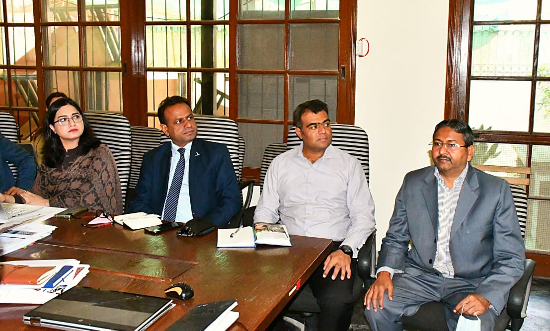 SELD_Sindh's tweet photo. Mr. Ghulam Akbar Laghari @AkbarLaghari5 Secretary, #SchoolEducation and Literacy Department Government of Sindh Chaired a meeting regarding Technical and Financial Evaluation Committee (#TFEC) meeting along with TFEC's representatives of #PPP_Node, SE&LD, PPP (Unit) #Finance https://t.co/9XUneymoD4
