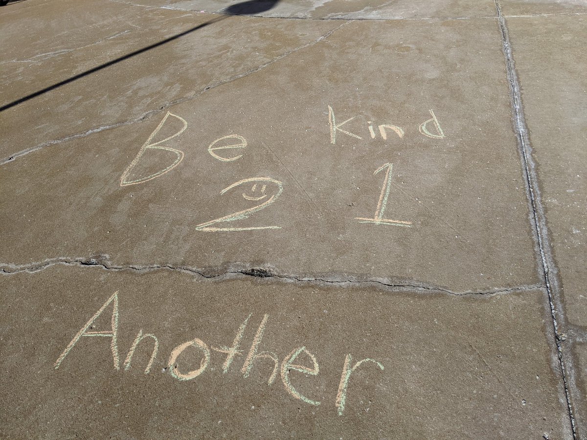 Kindness Club strikes again! @SuggsWms <a href="/WMSTimberwolves/">Wildwood Timberwolves</a>