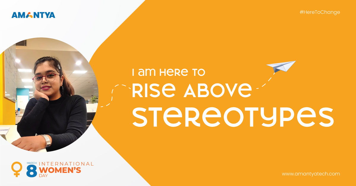 Amantyatech's tweet photo. At Amantya, our sheroes break all stereotypes to reinforce that talent is all that matters. They are #HereToChange the world as there is nothing women cannot do if they set their minds to it!
#HereToChange #InternationalWomensDay #AmantyaTechnologies #NextGenTechnologies https://t.co/t8rR6wOR4S