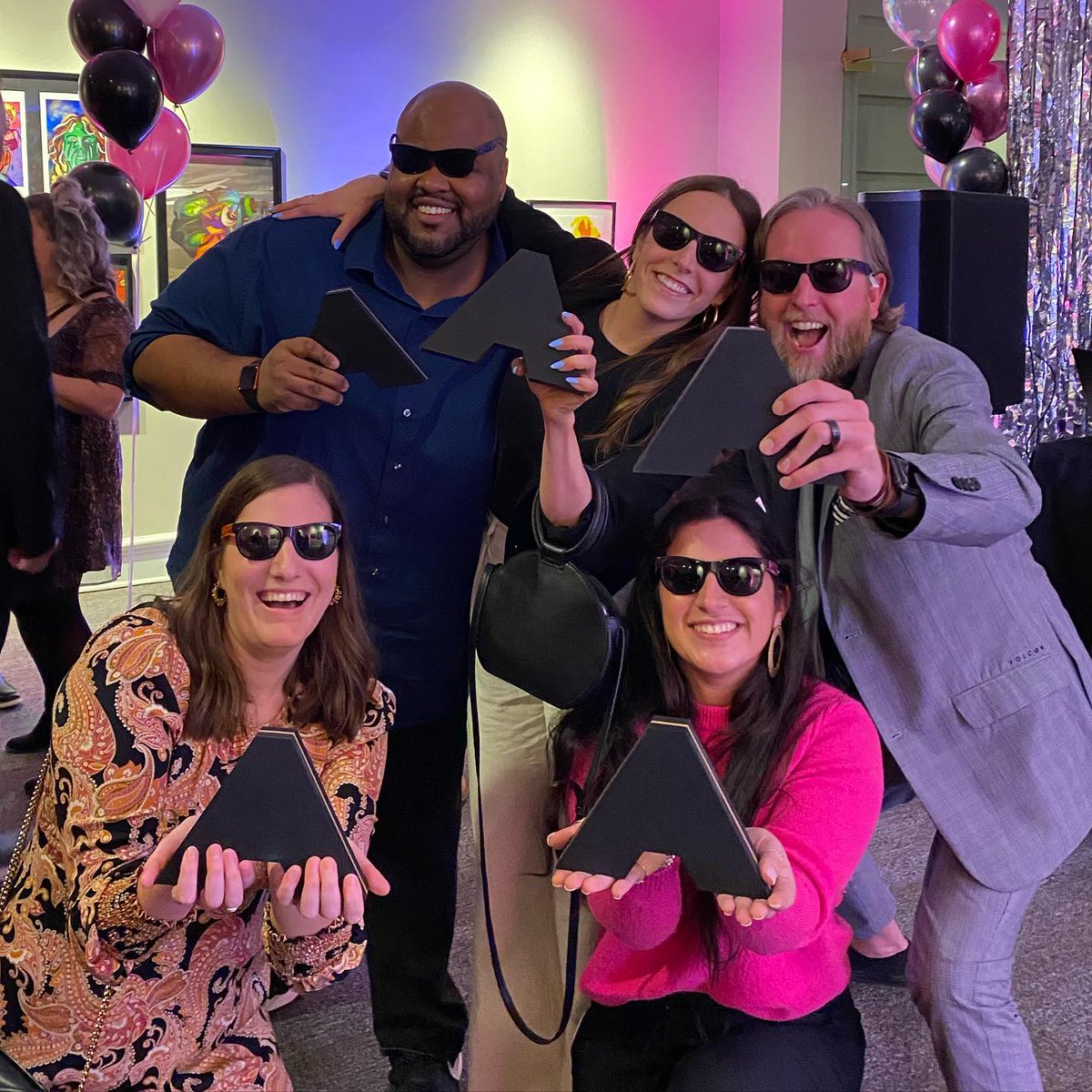 FWV_US's tweet photo. We had a totally rad 80s night at the @aaf_triangle  ADDYs! ⚡️📻 😎 We’re honored to take home two gold, three silver and four bronze awards on behalf of our clients. 👏 https://t.co/yKMPOnh5Ta