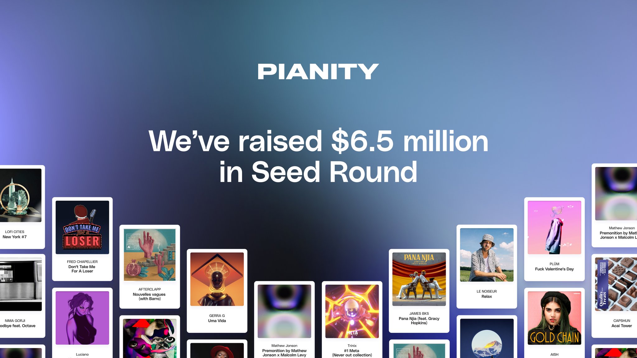 Pianity On Twitter We re Proud To Announce That We Raised 6 5 