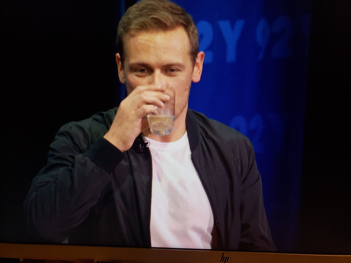 DrJanSolomon's tweet photo. More pics from @joshuahorowitz @92Y @SamHeughan #batsam
#nakedcowboy
Mazel tov! 🎉🎉
Pure.dead.brilliant! https://t.co/5iLh5y6CwM