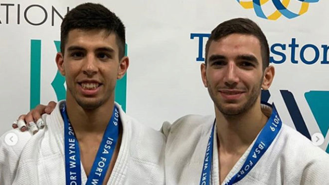 #Deporte #Adaptado Ibáñez @Sergio_I_B y Gavilán @alvarito_g2, campeones de España de #Judo, vía #FEDC @ONCE_oficial. fedc.es/noticias/apasi…