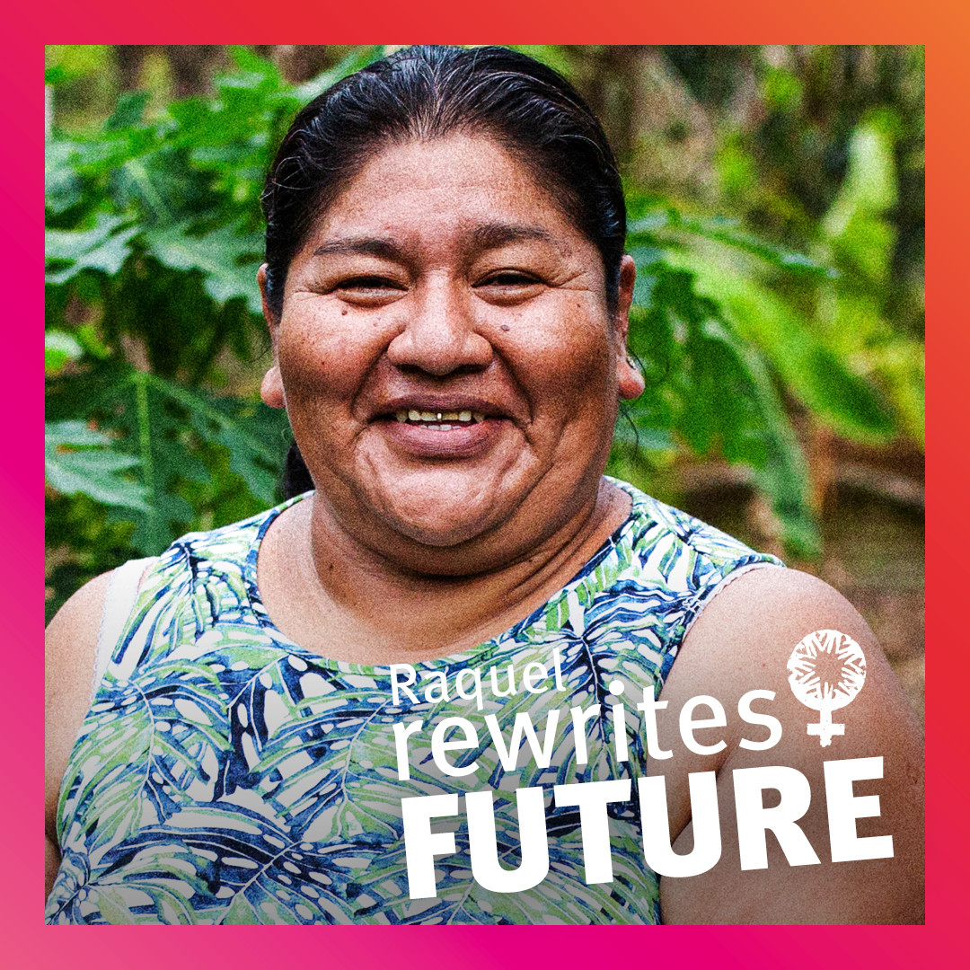 careAustria's tweet photo. Raquel kämpft in #Guatemala gegen die #Klimakrise und für die Stärkung von #Frauen. "Wenn man bedenkt, dass die Zerstörung der Erde von Menschen
verursacht wird, liegt die Lösung in
unseren Händen", sagt sie. #rewriteFuture #IWD2022 #Weltfrauentag #IWD #Klimawandel https://t.co/3Ax73RdT0u