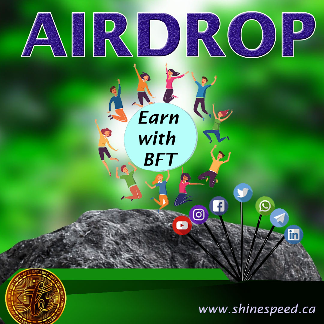 Presently BFT Coin is offering Airdrops 
You can get 20 BFT coins FREE
Just Register on United Exchange and claim your BFT Coin.
Current Price 0.33$
Join: t.me/+_74q2tjAc-BiO…
#bftcoin #cryptotrading #Airdrop #Airdrops #cryptocrash
