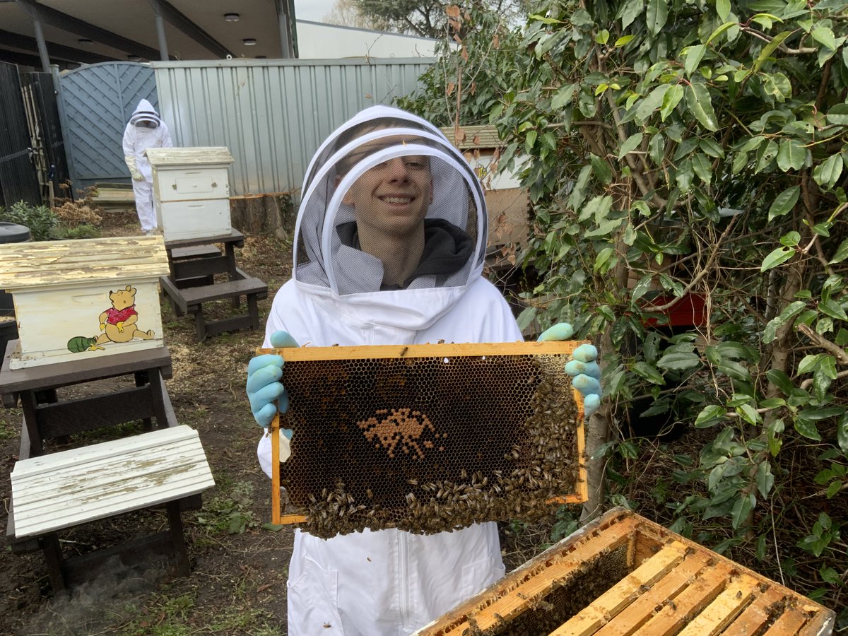 As spring is upon us, @CPA_Beekeepers have carried out an inspections on our beehives 🐝🐝🐝. We have some work to do, but the bees have made it through the winter! 👏👏👏