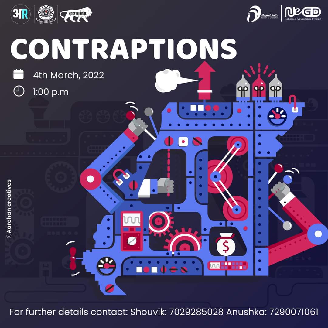 aarohan_nitdgp's tweet photo. This AAROHAN, team Aavishkar gives you the license to display the most chaotic, complex, and convoluted means to the end. Unleash the chaotic creativity into you as we drive from simplicity to complexity.

Date: 04/03/2022
Time: 1:00 p.m.
#Aarohan #demystifyingfuture #strategia https://t.co/7VBUTBJHBL