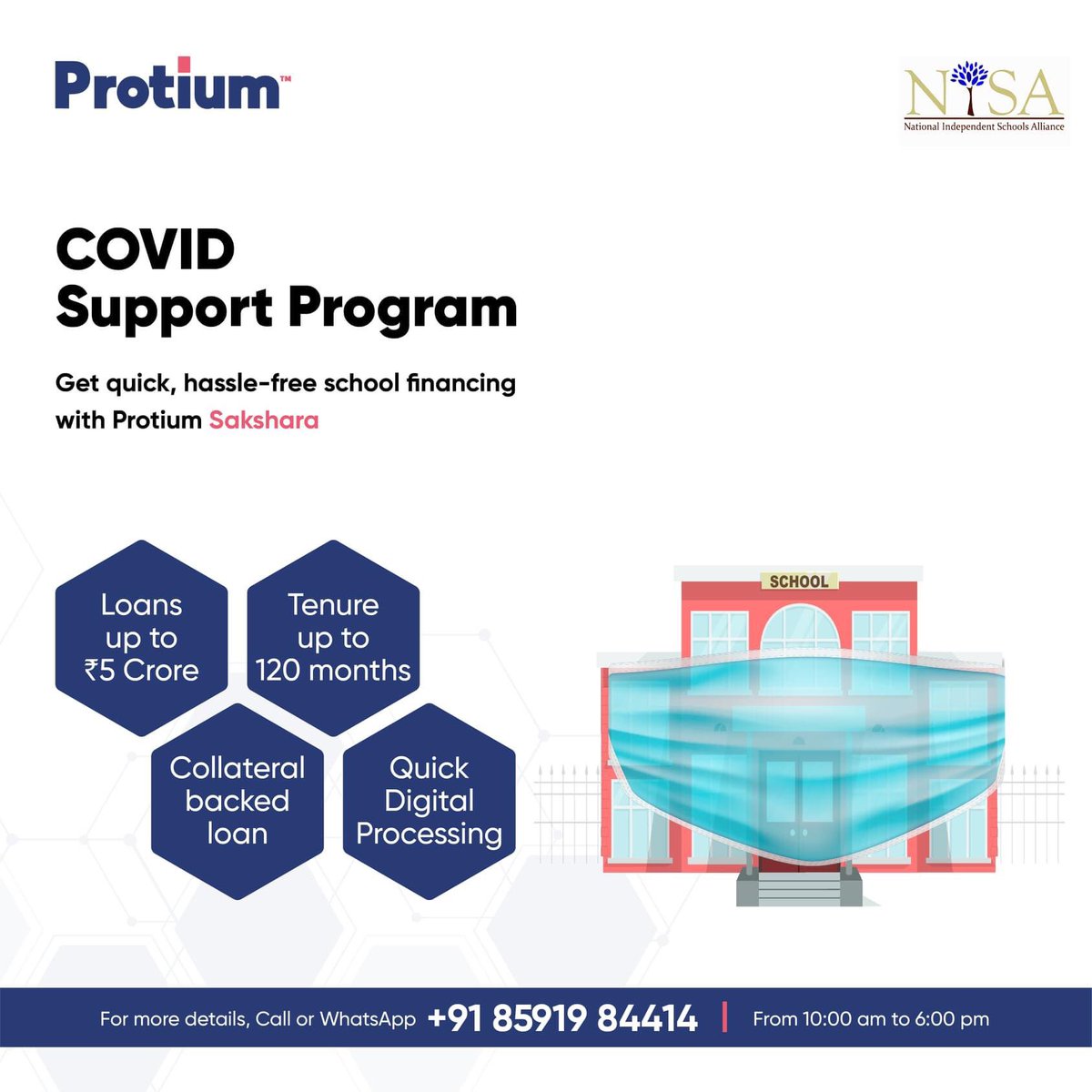 NISAedu's tweet photo. To cultivate the bright minds of tomorrow, 2020's National Education Policy outlines the changes our educational system needs to undergo with @protiumind
Register now: https://t.co/ZkJjMWgmGK
@KBSfed @MadhusudhanSad1 @kuldeepshining
#educational #learning #finacialhelp #NISA https://t.co/EnWcUtEFfi