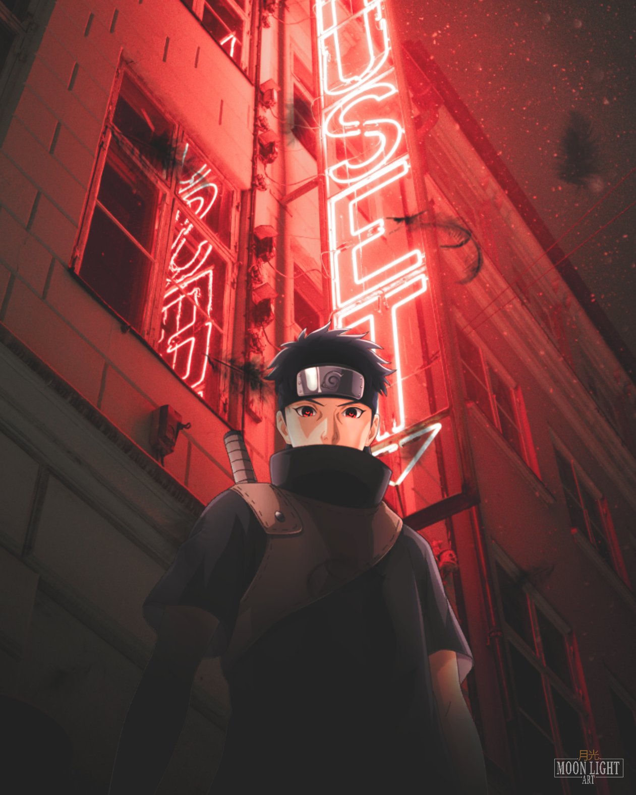 HD wallpaper Naruto Minimalist Shisui Uchiha  Wallpaper Flare